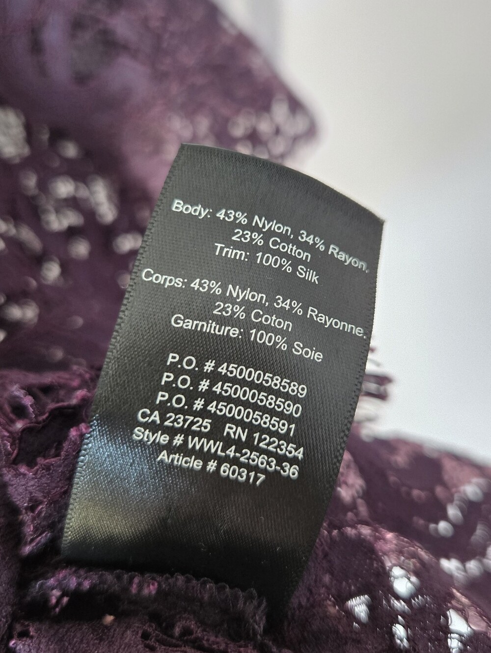 Wilfred Lapointe Lace Top - Picture 5 of 6